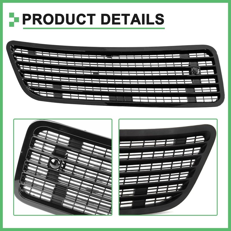 MATMACRO Left Right Front Hood Bonnet Grill Vent For Mercedes Benz W221 S550 Hood Air Vent Grille Cover 2007-2013 2218800205 2218800305 - Image 2